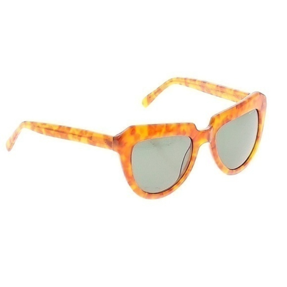 Komono Women’s Sunglasses Cat-eye NEW Tan Caramel Stella NIB - Picture 2 of 11